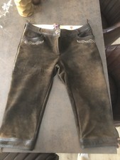 Damen-Trachtenhose/ Leder/ Gr
