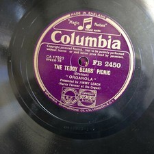 78 rpm JIMMY LEACH ORGANOLA