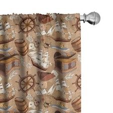 Pirates Mikrofaser Vorhänge