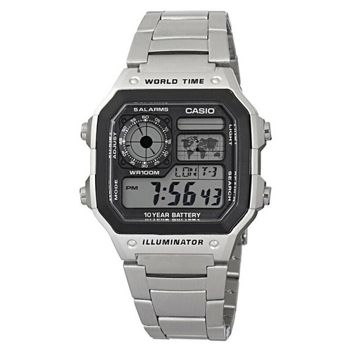 Casio classic uhr weltzeit - uhr,