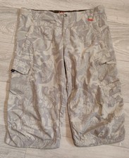 ICEPEAK Trekking-Wandern-Outdoor 7/8-Hose Beige Camouflage Gr. 40