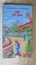 Kinderbuch Pappbuch: " Jan im Zoo " C. Georg, Arena Verlag 1999