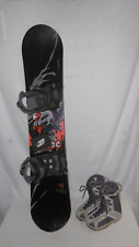 CRAZY CREEK " ROC " TOP SNOWBOARD 140 CM + BOOTS GR: 38 IM SET,