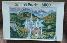 Schmidt Puzzle, Schloß Neuschwanstein 6000 Teile.