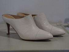 "LLoyd" High Heel Pantolette, Gr 39, weiß, Absatz ca. 9 cm, NEU