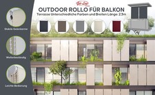 Sichtschutzrollo balkonrollo - sichtschutzrollo,