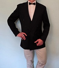 Hugo Boss Zeus Akropolis Sakko Jacket Doppelreiher Schurwolle 102 = 52 (schlank)