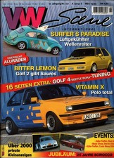 Zeitschrift VW Scene VW Tuning #3 von 1999 Golf 4 Beetle Bora Polo