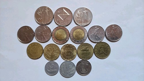 Alte italienische lire münzen - alte,