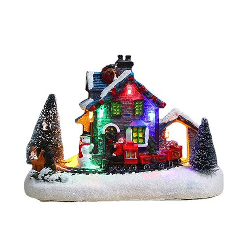 Weihnachtshaus mit led - mit, led-licht