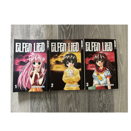 Elfen lied manga - manga,, band