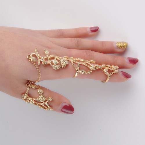 Indianer finger gold - finger,
