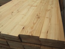 24x140 mm Lärche Terrassendielen bombiert (m6€) 4m Klammerverlegung o. Schrauben