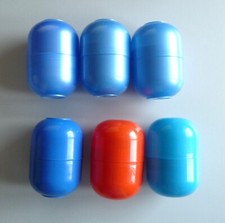 Ü-Eier leer 6 Stück Maxi