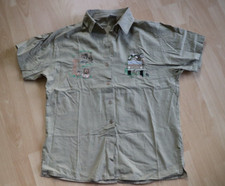 wNeu Herren Damen Bluse Hemd khaki South Afrika Safari basic Gr. M L Südafrika