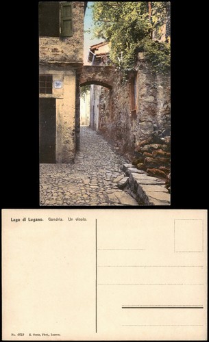 Gandria lugano lago - di,