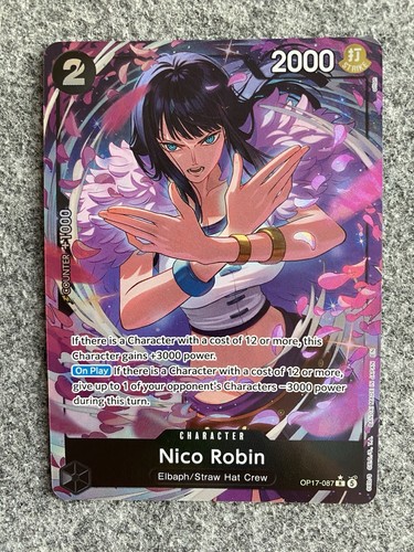 Nico robin op17 - op17-087, one
