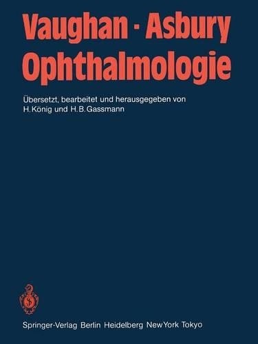 Ophthalmologie vaughan - ophthalmologie, by