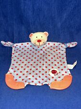 Schmusetuch Tri-Kottmann Hund hellblau + Punkte