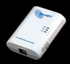 Allnet ALL168205 Powerline Ethernet Bridge Powerlan dlan Adapter  ALL 168205