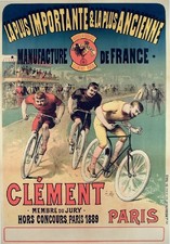 Vintage Poster Kopie Cycles