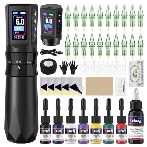 Tattoo maschine set - maschine, kabellos