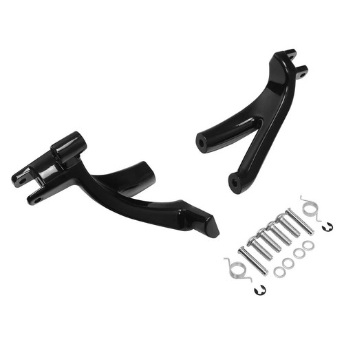 Black standard forward control - black,