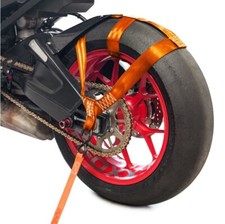 Hinterrad Abspanngurt Zurrgurt