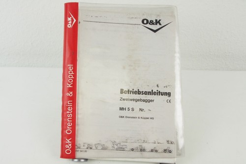 Mh5s zweiwegebagger - o&k,