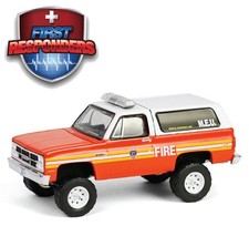 GMC Jimmy - Medical car of FDNY - 1987 - Firetruck - Greenlight 1:64