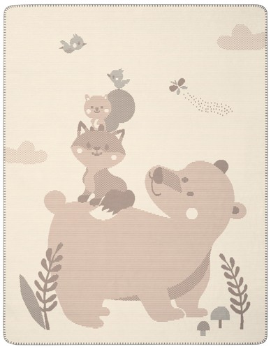 Biederlack babydecke foxy - biederlack, &