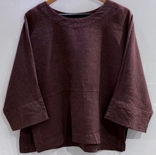 OSKA 100% Leinen Kastiges Top