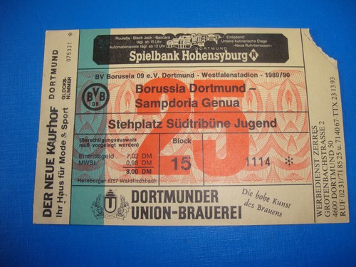 Ticket bvb dortmund - bvb,