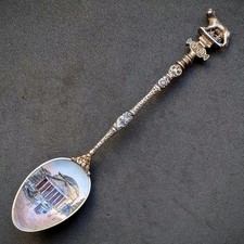 Löffel 800 Silber vergoldet