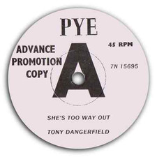 TONY RISKFIELD - She's Too Way Out" WILD BRITISH ROCK N ROLL - RGM - HEAR IT