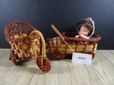 Puppenwagen Nostalgie Korb