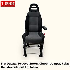 Fiat Ducato Jumper Boxer Relay Beifahrersitz Sitz mit Armlehne und Sitzkonsole