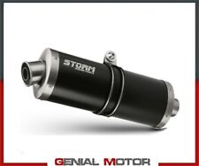 Auspuff Storm Mivv Schalldampfer Oval schwarz Bmw K 1200 R / S / Gt 2005 > 2008