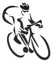 Rennrad, Aufkleber 1x, 12x10cm, Aufkleber , Fahrrad, Sticker Auto Tuning