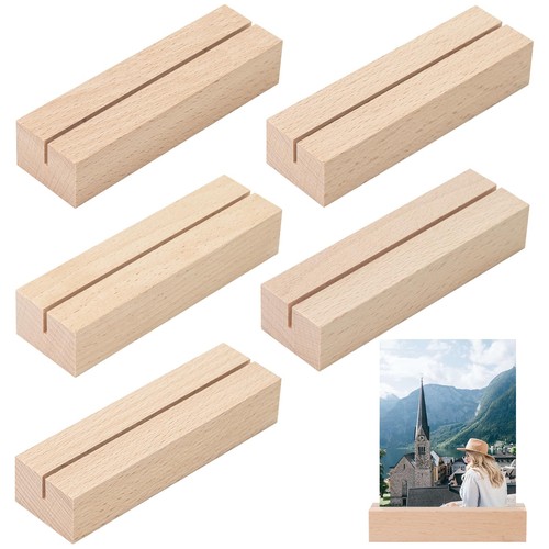 Kartenhalter holz stück - kartenhalter, 5