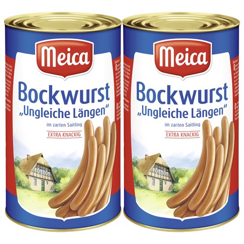 Meica bockwurst ungleiche - bockwurst,