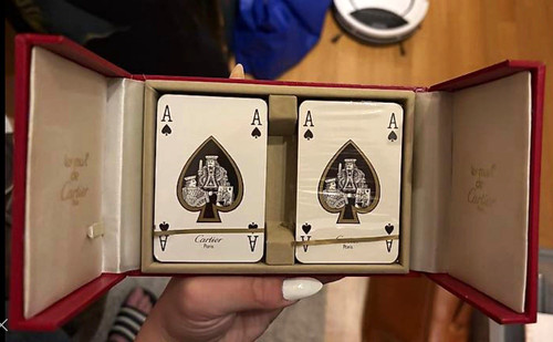 Cartier poker spielkarten - cartier,