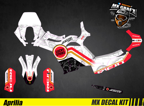 Grafx motorrad dekor kit - mx,