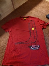 Ferrari Land T-Shirt In Rot Gr XL. Gut Erhaltener Zustand