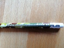 Bleistift mit radiergummi - bw,