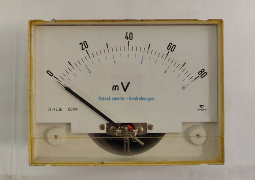 Gossen milivoltmeter - gossen,