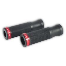 Motorrad Lenkergriffe SELECT 1, 7/8 Zoll (22,2 mm), 120 mm, Gummi, Alu rot, Neu