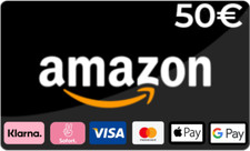 50€ Euro Amazon Gutschein Gutscheincode Geschenk Guthaben Code