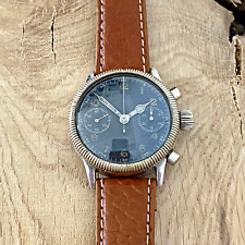[222] - Tutima - Glashütte UROFA 59 / Fliegerchronograph / Fliegeruhr / Uhr WWII