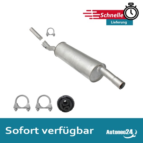 Auspuff mittelschalldämpfer - auspuff,